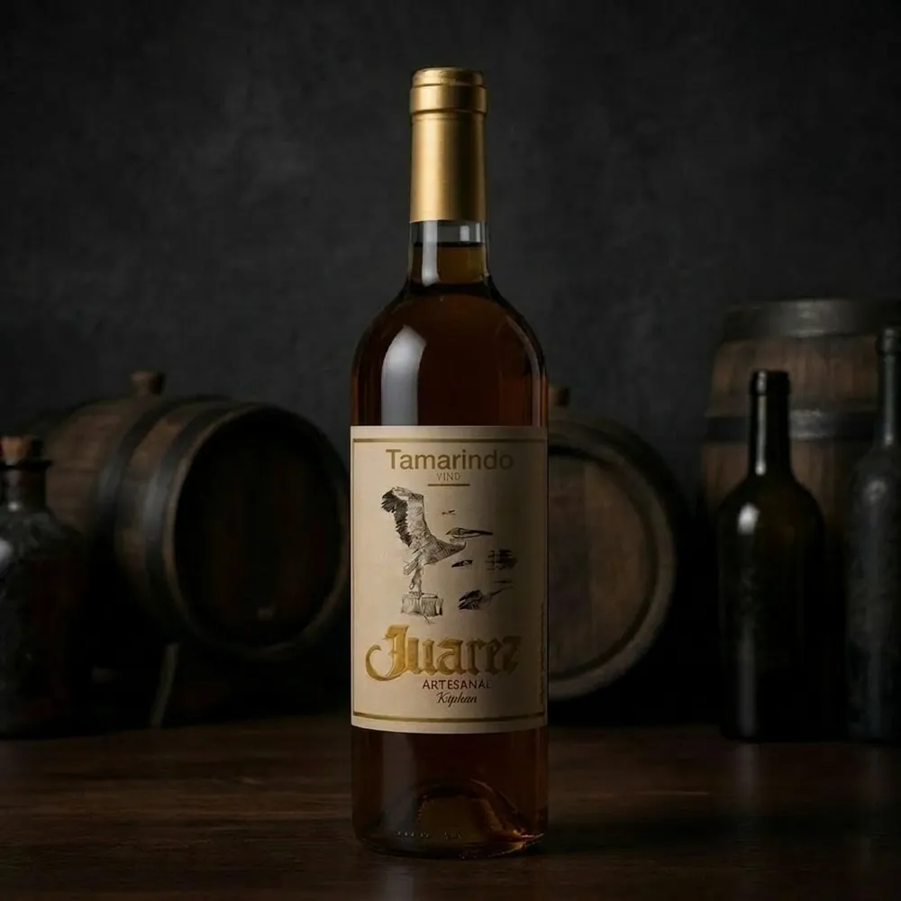 Botella de Vino de Tamarindo Juarez